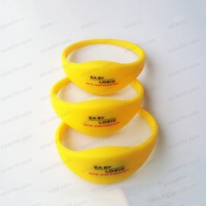 Silicone NFC Wristband NTAG216 Logo Printing